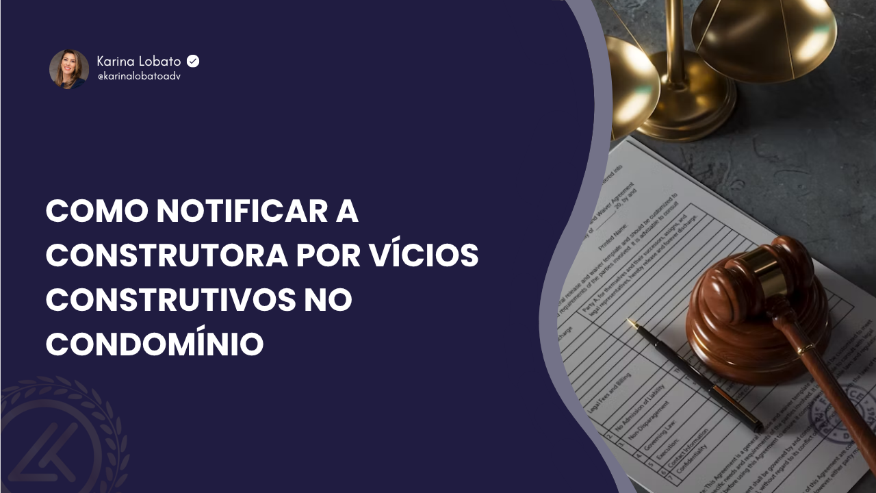 Notificação por vícios construtivos