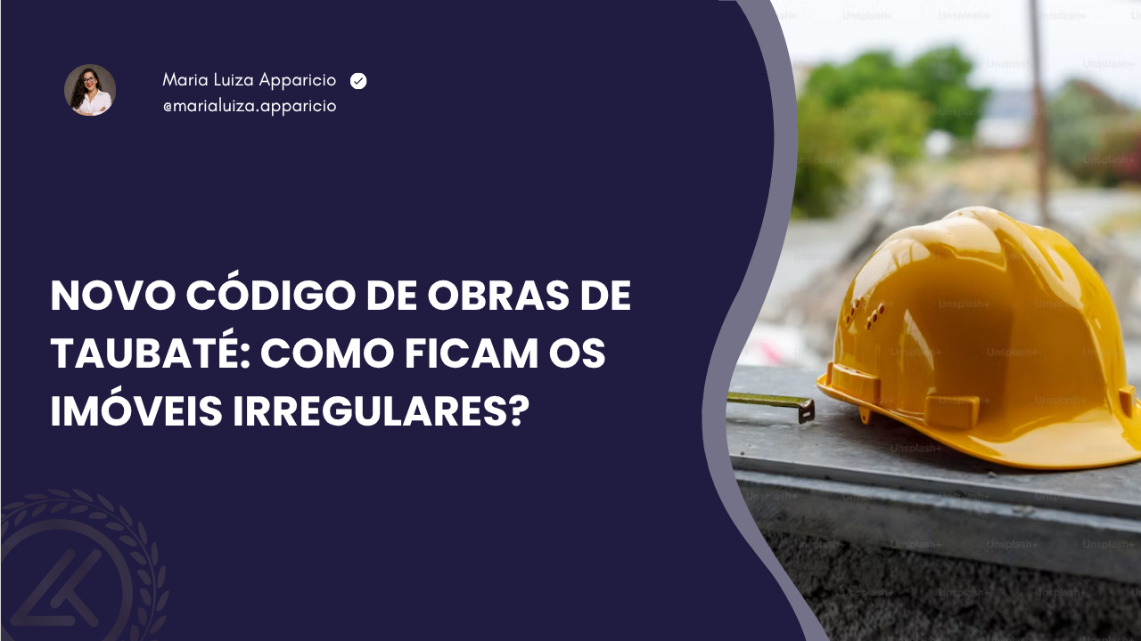 Novo Código de Obras de Taubaté